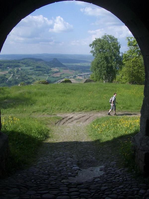 Blick auf Hohen Krähen
